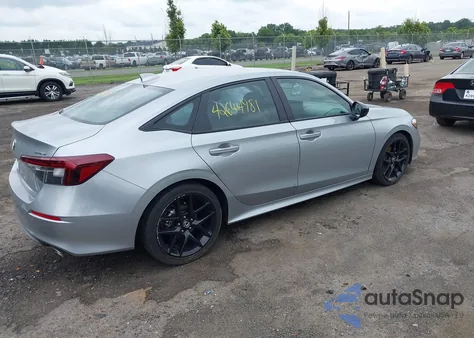 2025 Honda Civic Sport z USA, uszkodzony, nr VIN 2HGFE2F56SH512243